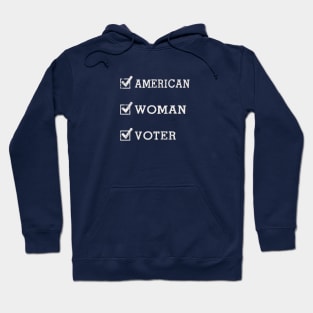 American Woman Voter Hoodie